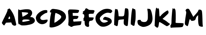 Folking Font UPPERCASE
