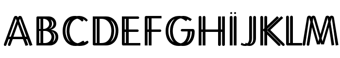 FolksTwins Font UPPERCASE