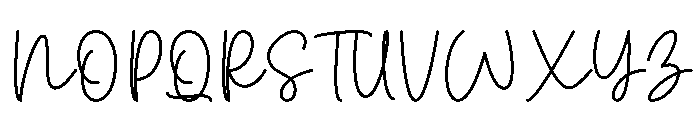 Follow Font UPPERCASE