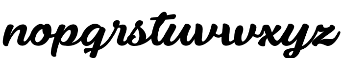 Fondy Script PERSONAL USE ONLY Font LOWERCASE