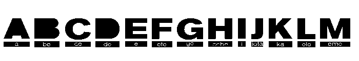 Fonetica Regular Font UPPERCASE