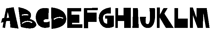 Fonkey Font UPPERCASE