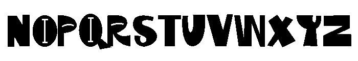 Fonkey Font UPPERCASE