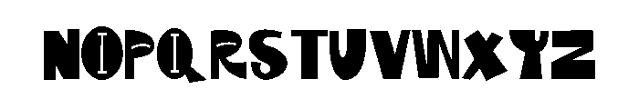 Fonkey Font LOWERCASE