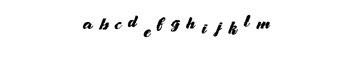 Font By Maxhomework Regular Font LOWERCASE