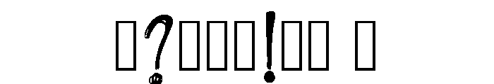 Font Saddie Pog Regular Font OTHER CHARS