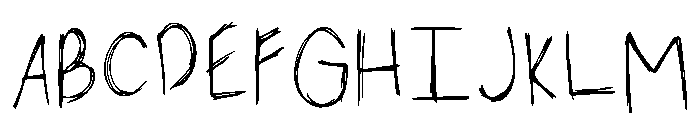 Font Saddie Pog Regular Font UPPERCASE