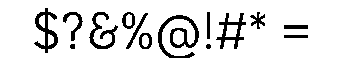 Font_Rodona Regular Font OTHER CHARS