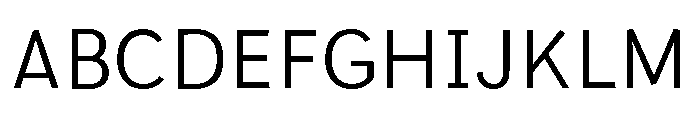 Font_Rodona Regular Font UPPERCASE