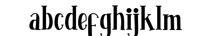 Fontastique Font LOWERCASE
