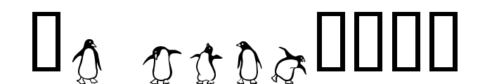 Fontasy Penguin Font OTHER CHARS