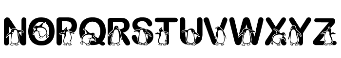 Fontasy Penguin Font LOWERCASE