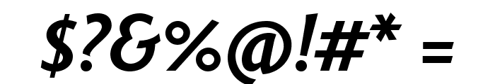 Fontin Sans CR Bold Italic Font OTHER CHARS