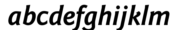 Fontin Sans CR Bold Italic Font LOWERCASE