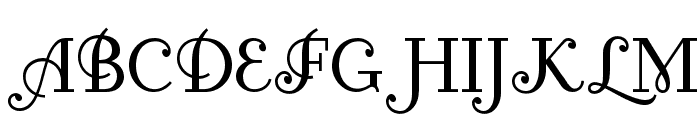 Fontleroy Brown NF Font UPPERCASE