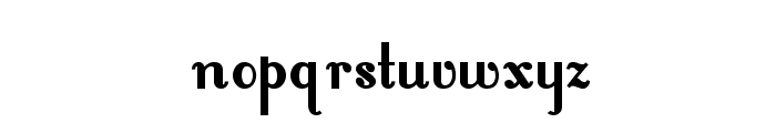 Fontleroy Brown NF Font LOWERCASE