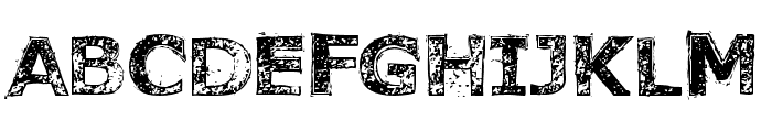 FonttoaChainsaw Font UPPERCASE