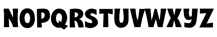 Fontzilla Comic Font UPPERCASE