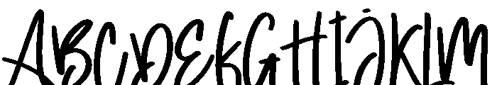 For You Font UPPERCASE