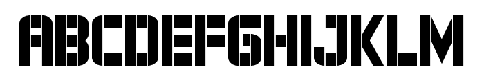 Force Commander Condensed Font LOWERCASE