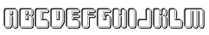 Force Majeure Engraved Font LOWERCASE