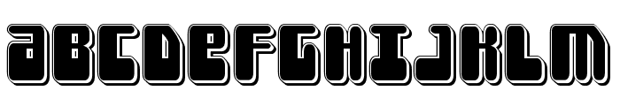 Force Majeure Punch Font UPPERCASE