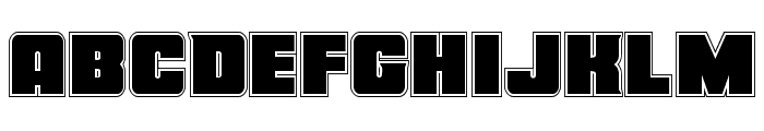 Force Runner Academy Font LOWERCASE