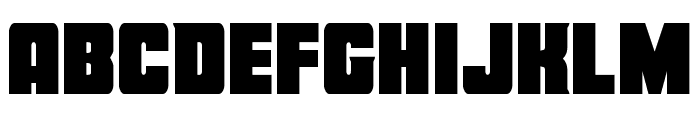 Force Runner Condensed Font LOWERCASE