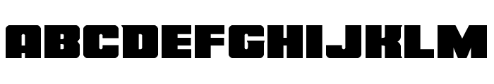 Force Runner Expanded Font LOWERCASE