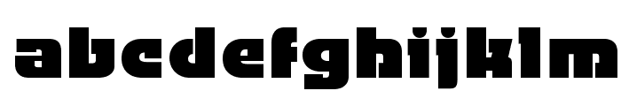 ForcefulOpti Font LOWERCASE
