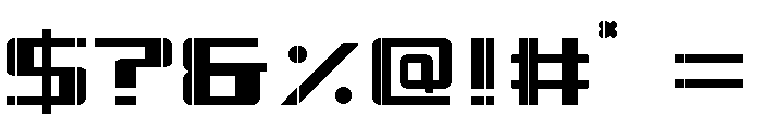 Forctis Regular Font OTHER CHARS