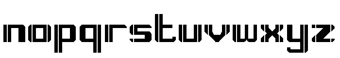 Forctis Regular Font LOWERCASE
