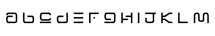 Foreign Alien Title Font LOWERCASE