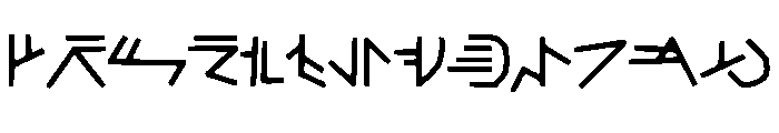 ForerunnerHALO Font UPPERCASE
