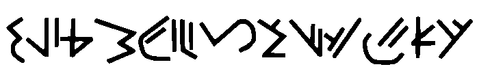 ForerunnerHALO Font UPPERCASE