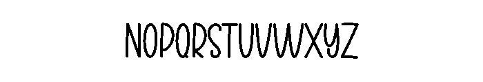 Forest House Font UPPERCASE