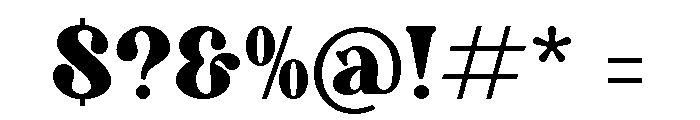 Forest Realm Font OTHER CHARS