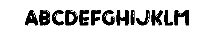 Forever Thinking Font UPPERCASE