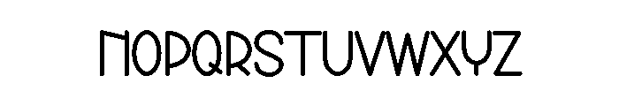 Forever Young Font UPPERCASE