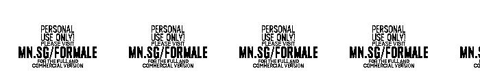 Formale Swash Regular Font OTHER CHARS