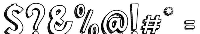 Formelo Sketchy Font OTHER CHARS