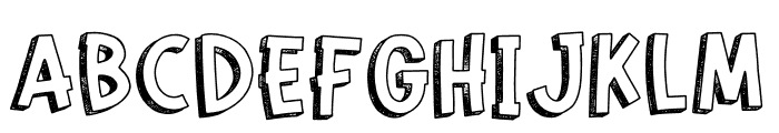 Formelo Sketchy Font UPPERCASE