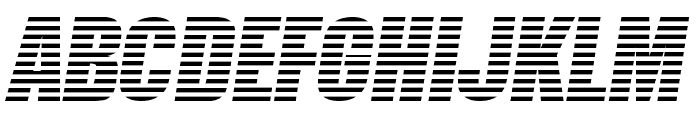 Former Airline Font LOWERCASE