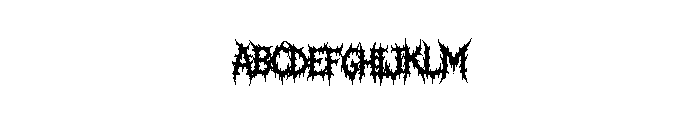 Forsaken Mutation Regular FONT