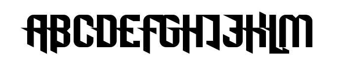 Fort Brewith Regular Font UPPERCASE