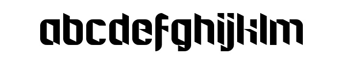 Fort Brewith Regular Font LOWERCASE