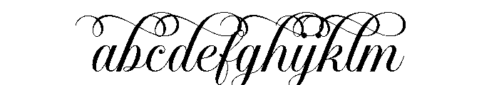 Fortalesia Script PERSONAL USE Regular FONT