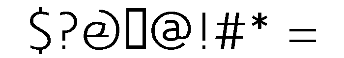 FortheloveoffontsLightA Font OTHER CHARS