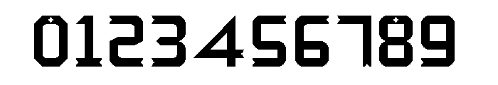 Fortoco Regular Font OTHER CHARS