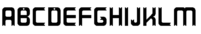 Fortoco Regular Font UPPERCASE